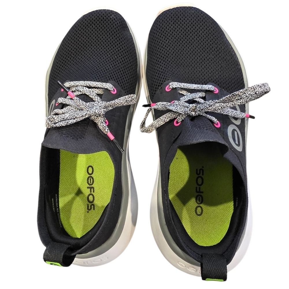 Oofos Womens OOmy Stride Low Shoes Size 7.5 Wide - Picture 3 of 7